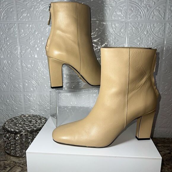 Zara Leather Mid-calf Boots - Picture 2 of 6